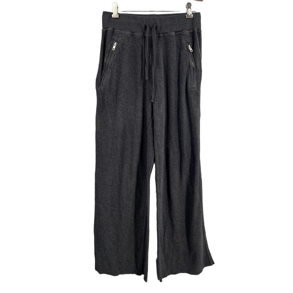 Sincerely Jules for Bandier Black Wide Leg Lounge Sweatpants Women’s M - Picture 1 of 6